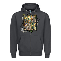 Smoke mama leopard Zipper Hoodie - CowhideDigitalArt