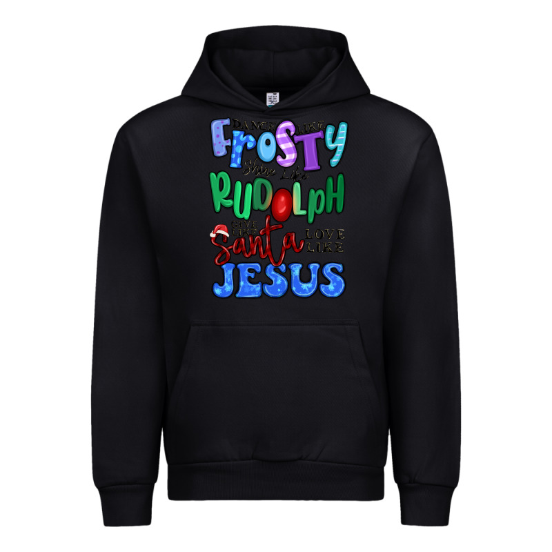 Dance Like Frosty Shine Like Rudolph Urban Hoodie by MaliasSmallBusiness | Teevron