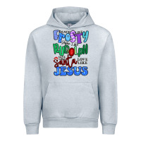 Heather Grey dance like frosty shine like rudolph Urban Hoodie - MaliasSmallBusiness