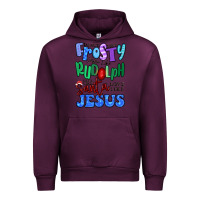 Mauve Wine dance like frosty shine like rudolph Urban Hoodie - MaliasSmallBusiness