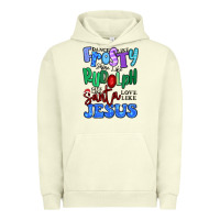 Pigment Pistachio dance like frosty shine like rudolph Urban Hoodie - MaliasSmallBusiness
