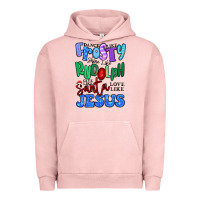 Pigment Salmon dance like frosty shine like rudolph Urban Hoodie - MaliasSmallBusiness