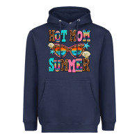 Navy hot mom summer Heavyweight Hoodie - AdoDesignShop
