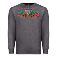 Charcoal Heather super nurse libbey glass Premium Sweatshirt - BundleAndBundleShop
