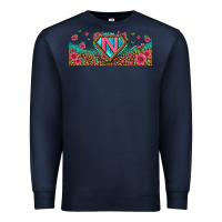 Navy super nurse libbey glass Premium Sweatshirt - BundleAndBundleShop