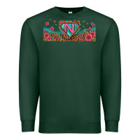 Sports Green super nurse libbey glass Premium Sweatshirt - BundleAndBundleShop