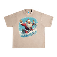 French Oak happy santa Urban Heavy Tee - Unal Design