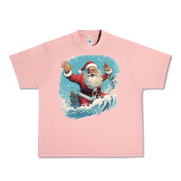 Salmon happy santa Urban Heavy Tee - Unal Design