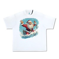 White happy santa Urban Heavy Tee - Unal Design