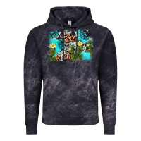 Cloud Black cactus gemstone background Vintage Hoodie - AdoDesignShop