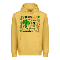 Antique Gold st. patricks day doodle Premium Hoodie - MaliasSmallBusiness