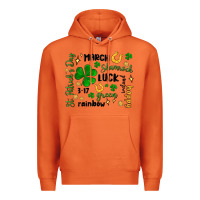 Carrot st. patricks day doodle Premium Hoodie - MaliasSmallBusiness
