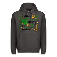 Smoke st. patricks day doodle Premium Hoodie - MaliasSmallBusiness