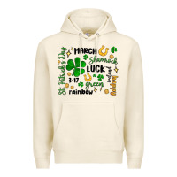 Tofu st. patricks day doodle Premium Hoodie - MaliasSmallBusiness