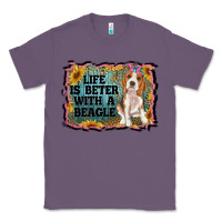 Lavender life is better with a beagle Classic Tee - RanaPortraitStore