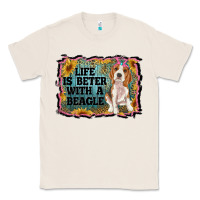 Natural life is better with a beagle Classic Tee - RanaPortraitStore
