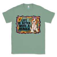 Sage life is better with a beagle Classic Tee - RanaPortraitStore