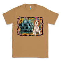 Toasted Coconut life is better with a beagle Classic Tee - RanaPortraitStore