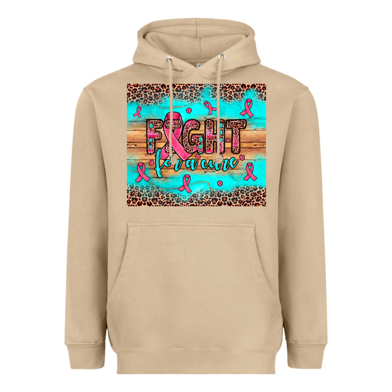 Fight For A Cure Heavyweight Hoodie by JahusDesignShop | Teevron