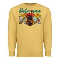 Antique Gold doberman mom Premium Sweatshirt - Artiststas