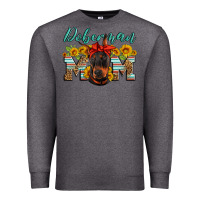 Charcoal Heather doberman mom Premium Sweatshirt - Artiststas