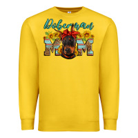 Lemon doberman mom Premium Sweatshirt - Artiststas