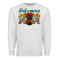 Oatmeal Heather doberman mom Premium Sweatshirt - Artiststas