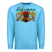 Ocean Blue doberman mom Premium Sweatshirt - Artiststas