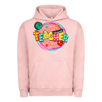 Pigment Salmon teacher Urban Hoodie - NancyCooperArtShop
