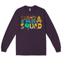 Plum para squad Long Sleeve Tee - texasbilliewilder