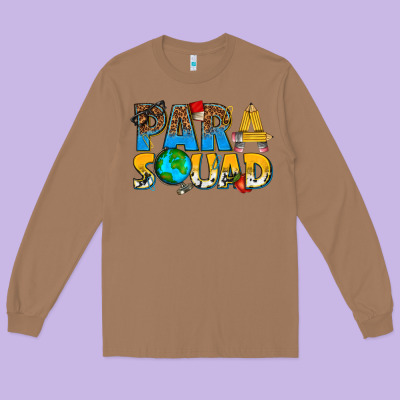 Para Squad Long Sleeve Tee Designed By Texasbilliewilder