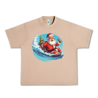 Burro surf happy santa Urban Heavy Tee - Unal Design