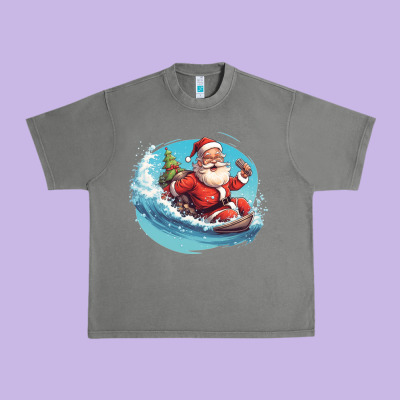 Urban Heavy Tee surf happy santa