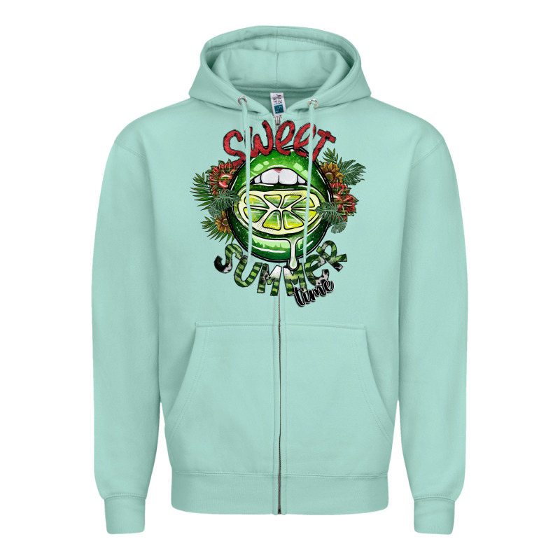 Sweet Summer Time Zipper Hoodie by SublimationCraftShop | Teevron