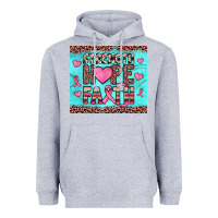 Heather Grey strength hope faith Heavyweight Hoodie - JahusDesignShop