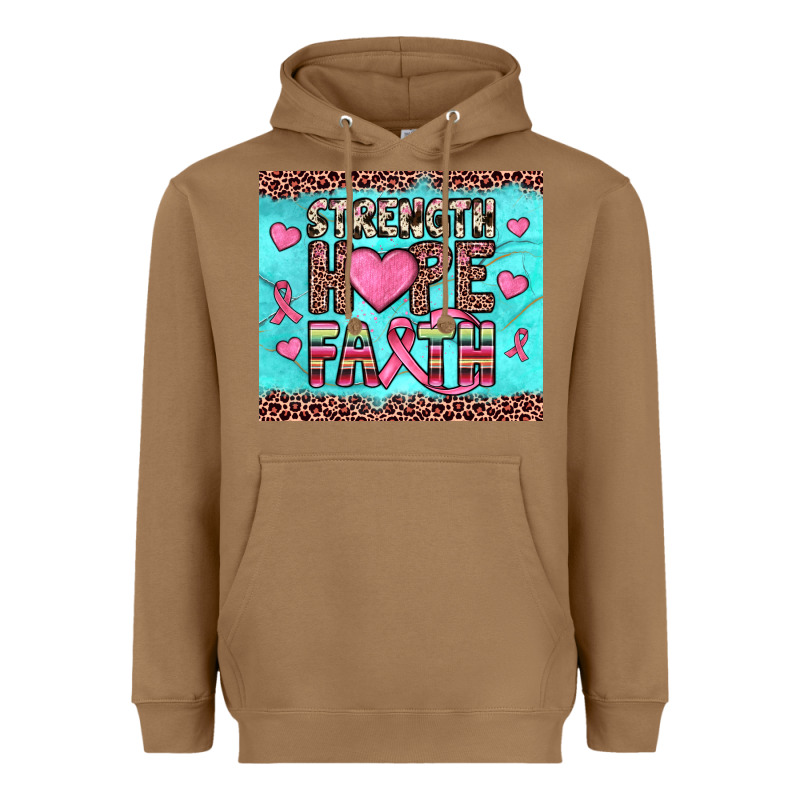 Strength Hope Faith Heavyweight Hoodie by JahusDesignShop | Teevron
