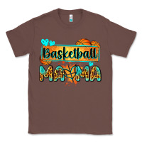Chestnut basketball mama with leopard Classic Tee - Zillion Design Studio