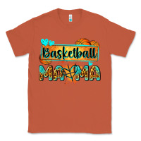 Copper basketball mama with leopard Classic Tee - Zillion Design Studio