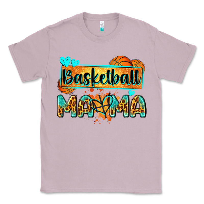 Basketball Mama With Leopard Classic Tee by Zillion Design Studio | Teevron