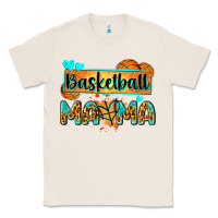 Natural basketball mama with leopard Classic Tee - Zillion Design Studio