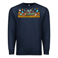 Navy nurse squad libbey glass Premium Sweatshirt - BundleAndBundleShop