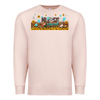 Pale Pink nurse squad libbey glass Premium Sweatshirt - BundleAndBundleShop