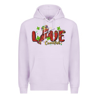 Lilac mardi gras love crawfish Premium Hoodie - MaliasSmallBusiness