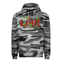 Slate Camo mardi gras love crawfish Premium Hoodie - MaliasSmallBusiness