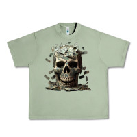 Oil Green bad money Urban Heavy Tee - Unal Design