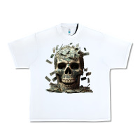 White bad money Urban Heavy Tee - Unal Design