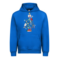 Cobalt nurse christmas tree Urban Hoodie - MaliasSmallBusiness