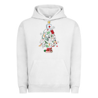 Pigment Lunar Rock nurse christmas tree Urban Hoodie - MaliasSmallBusiness