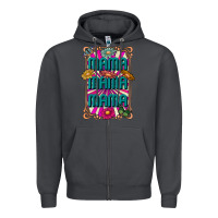 Smoke mama mama mama Zipper Hoodie - CowhideDigitalArt