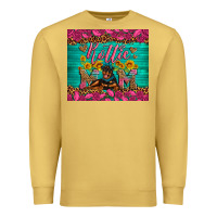 Antique Gold Rottie mom with roses Premium Sweatshirt - Artiststas